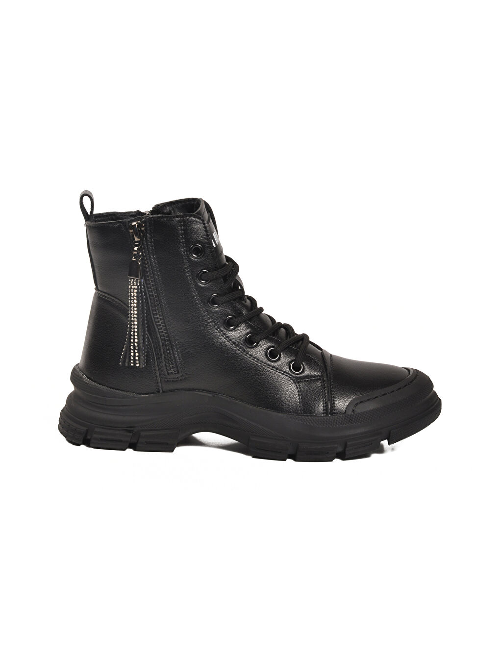 Siyah Memory Foam Kaymaz Taban Kadın Bot Neptün Z