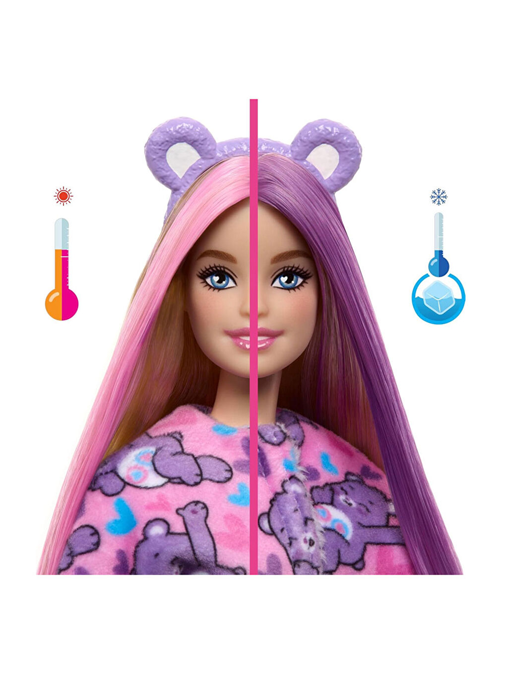 Barbie Cutie Reveal Care Bear Serisi Mor JCN94-2