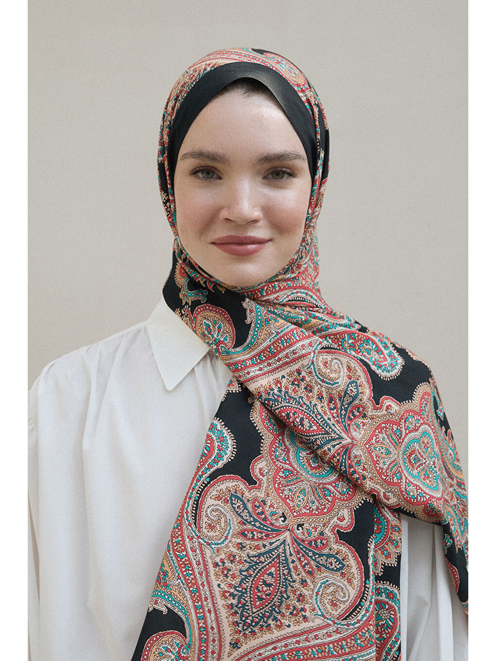 Kırmızı Deluxe Şal Laxmi-2