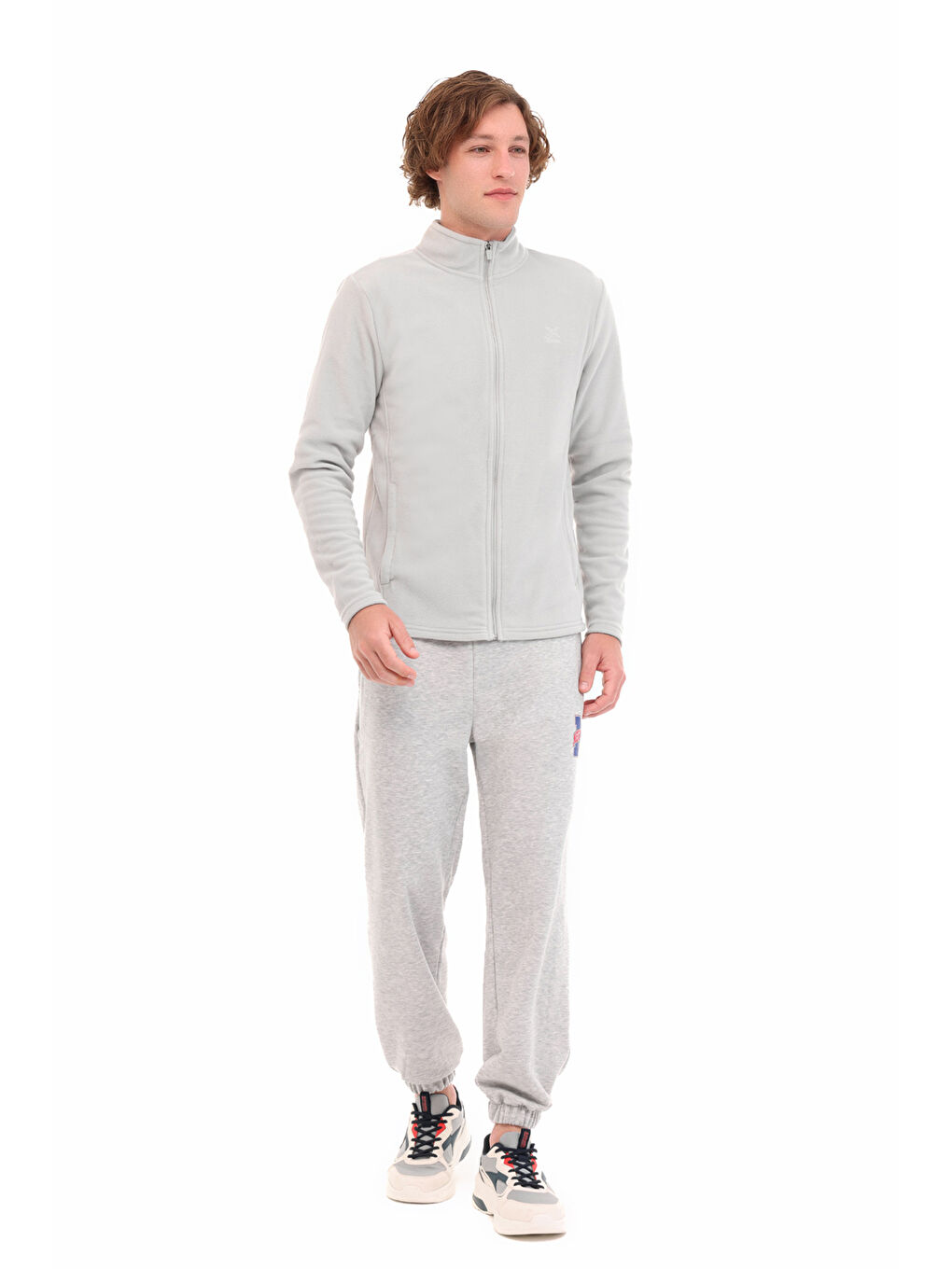 MB BASIC MAN POLAR 5PR Gri Erkek Polar-2