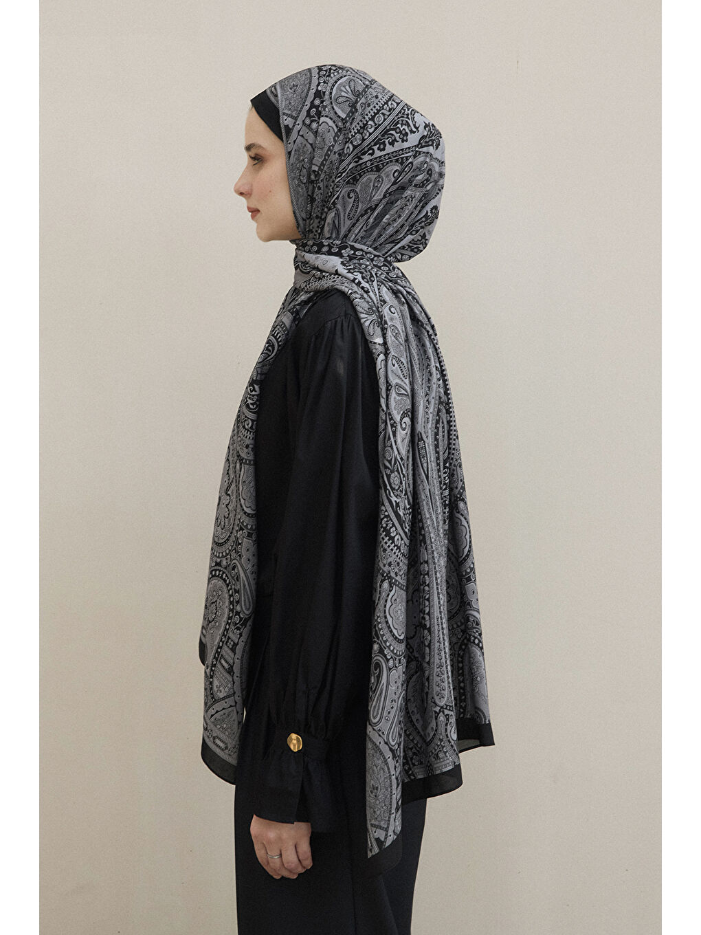 Siyah Deluxe Şal Black Parl-1