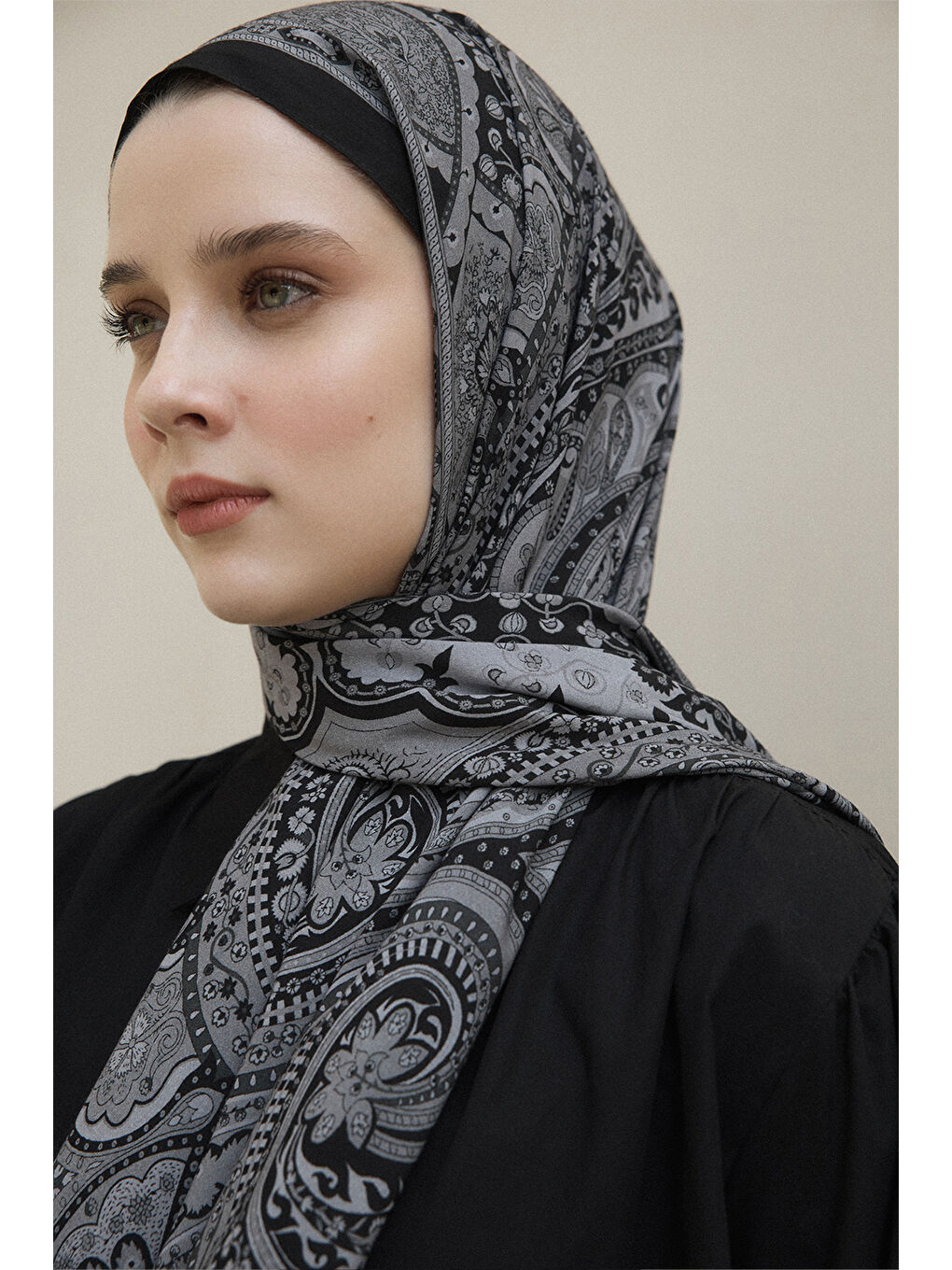 Siyah Deluxe Şal Black Parl-3