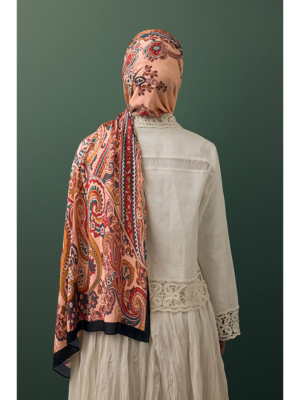 Kahverengi Deluxe Summer Şal Jade Tarçın-3