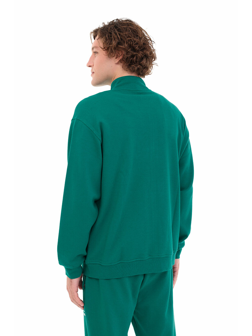 ML ZENO 18BLO-23 5PR Yeşil Erkek Eşofman Üstü-1