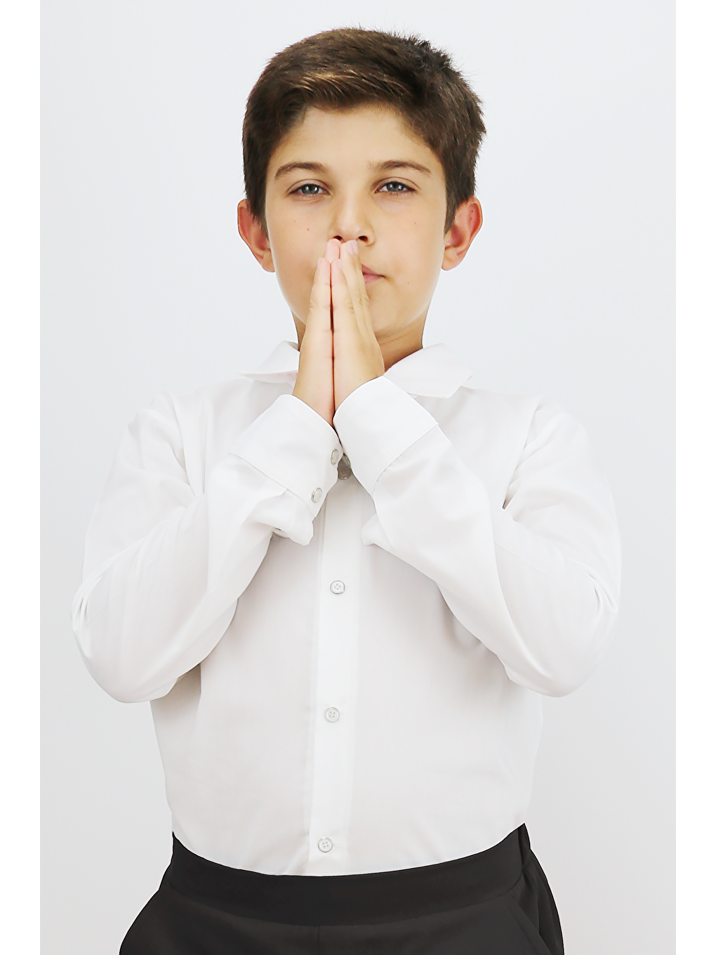 Beyaz Erkek Çocuk Milano Papyonlu Siyah Takım 23 Nisan 29 Ekim 10 Kasım 19 Mayıs Gösteri Kıyafetleri