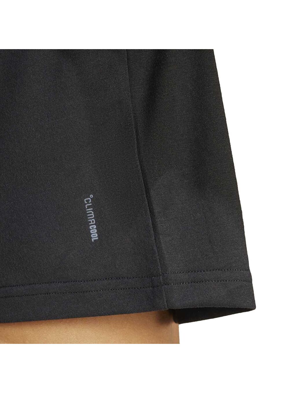 Train Essentials Boxy Workout Kadın Siyah Yuvarlak Yaka Tişört-2