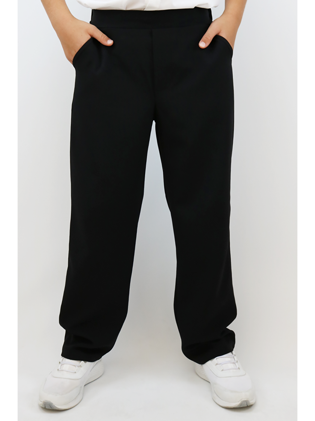 Beyaz Erkek Çocuk Milano Papyonlu Siyah Takım 23 Nisan 29 Ekim 10 Kasım 19 Mayıs Gösteri Kıyafetleri-2