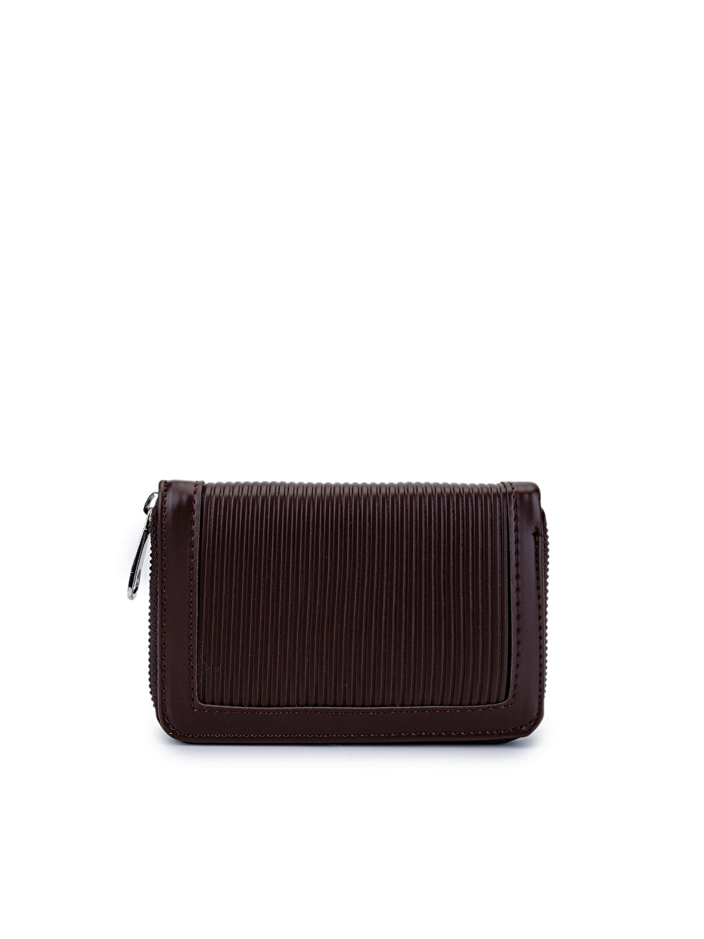 Kahverengi Suni Deri Kadın Cüzdan Acı Kahve ZC202-2