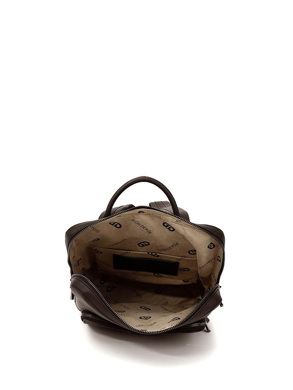 Kahverengi Kadın ÇİKOLATA KAHVE Hakiki Deri El Ve Sırt Çantası-4