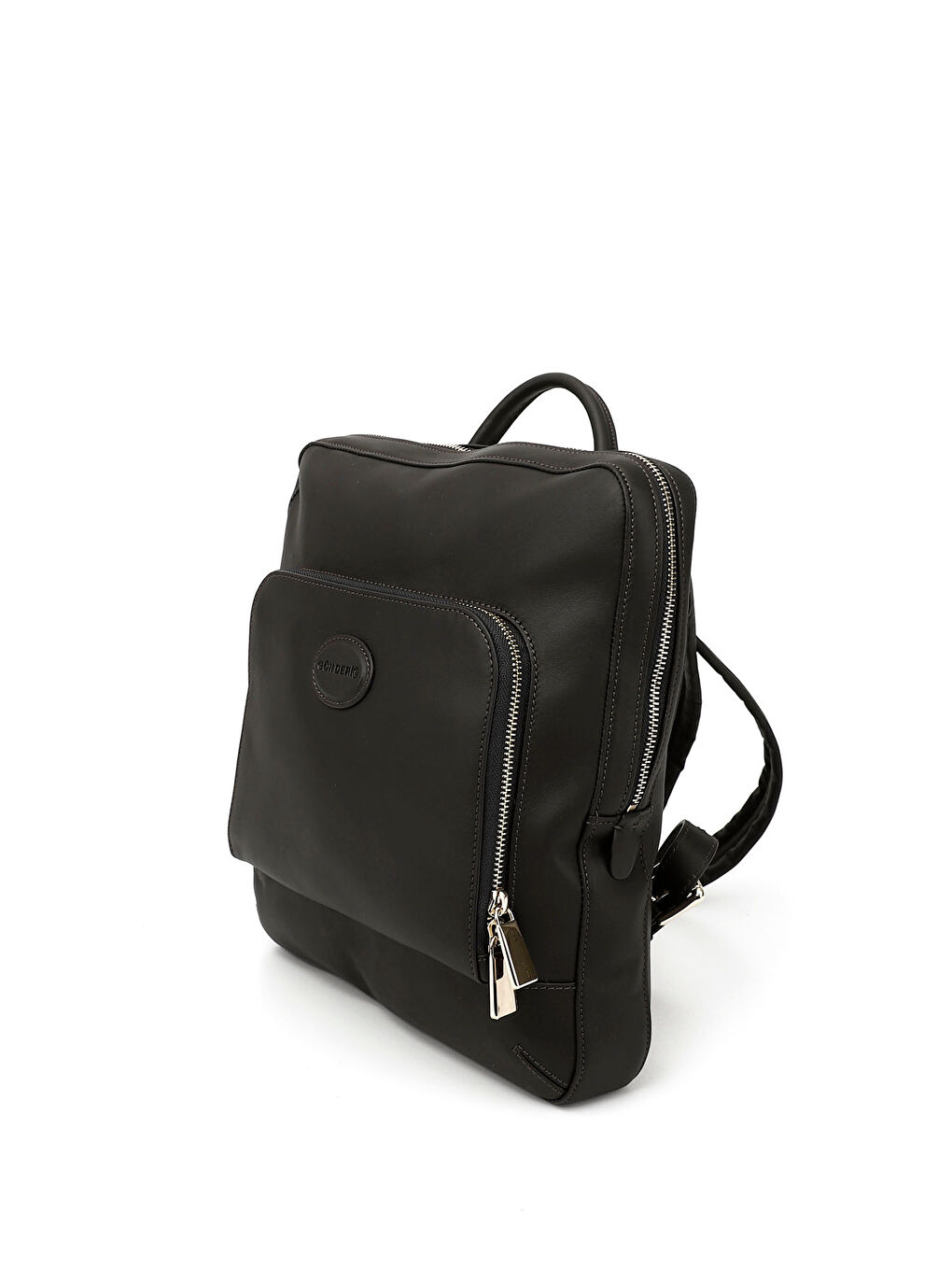 Mor Kadın ZÜMRÜT-SİYAH Hakiki Deri El Ve Sırt Çantası-2