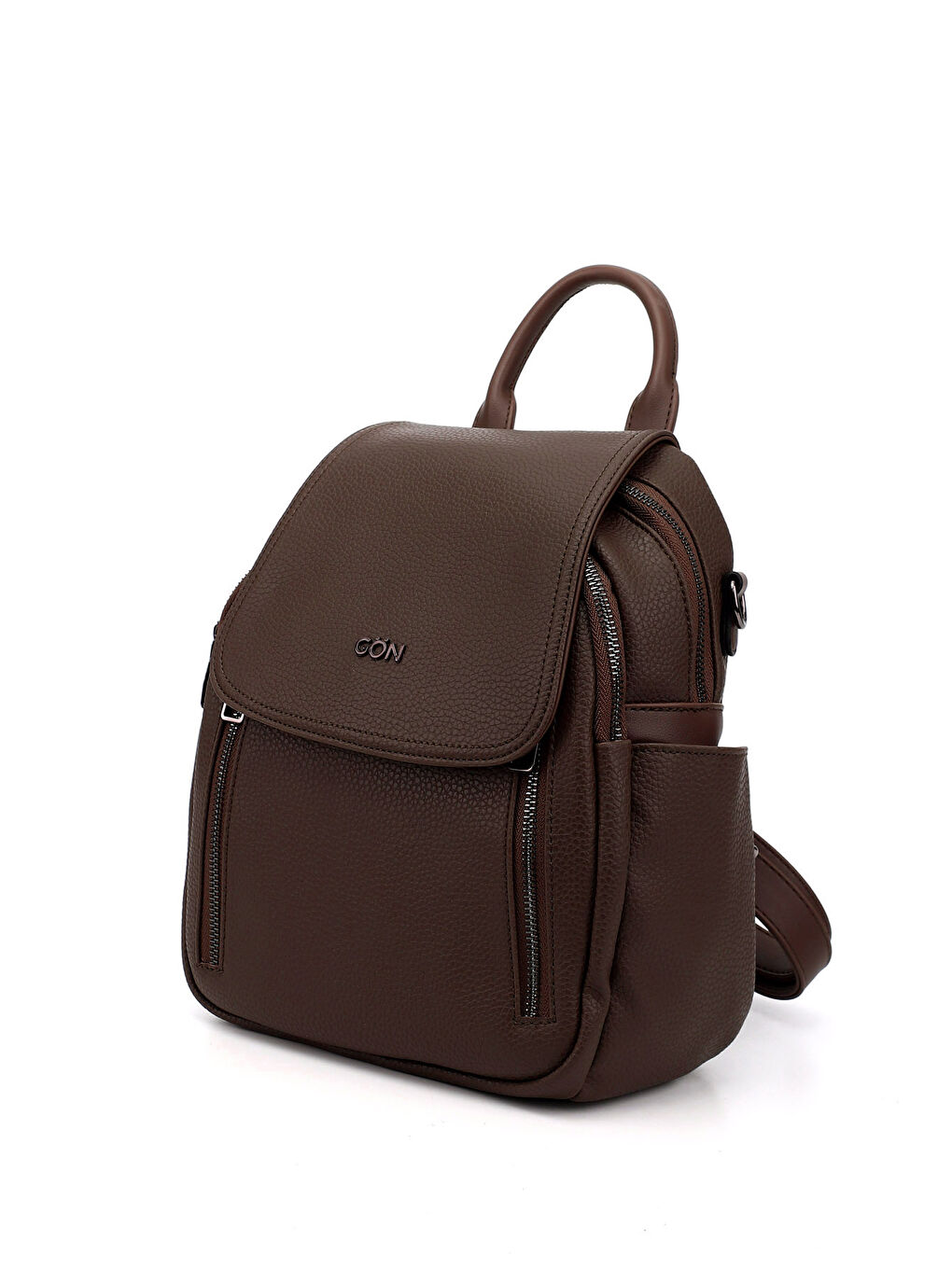 Kahverengi Kadın AÇIK KAHVERENGİ Omuz ve Sırt Çantası-2