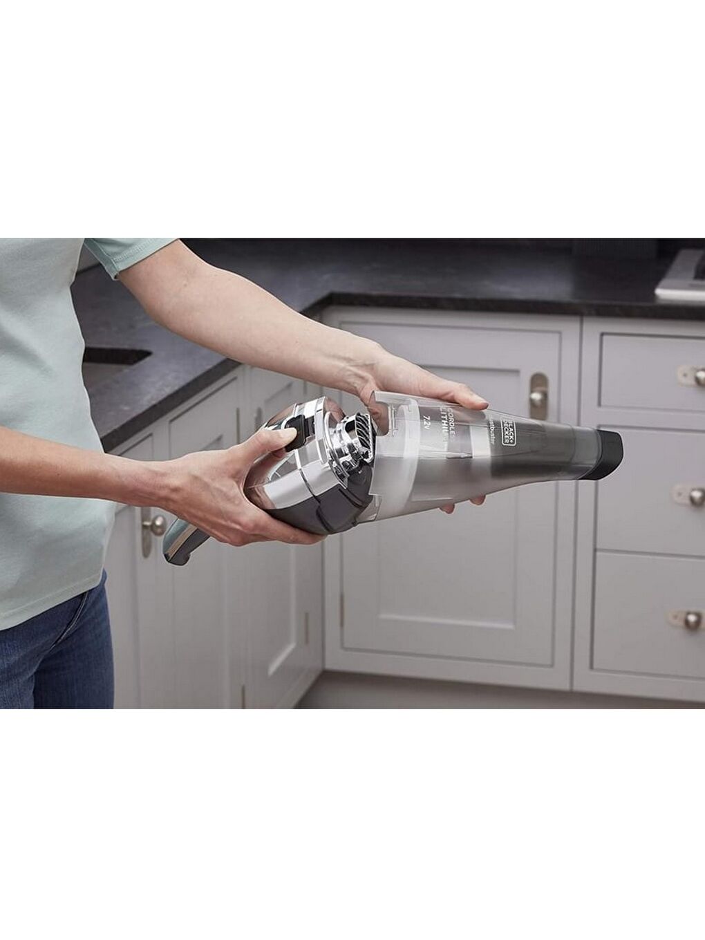 7.2V Dustbuster Şarjlı El Süpürgesi - (NVC220WC-QW)-2