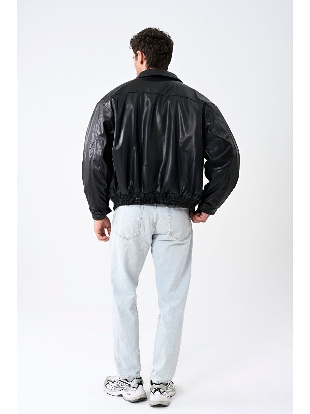 Siyah Vibes X Vesto Deri Ceket 002-3