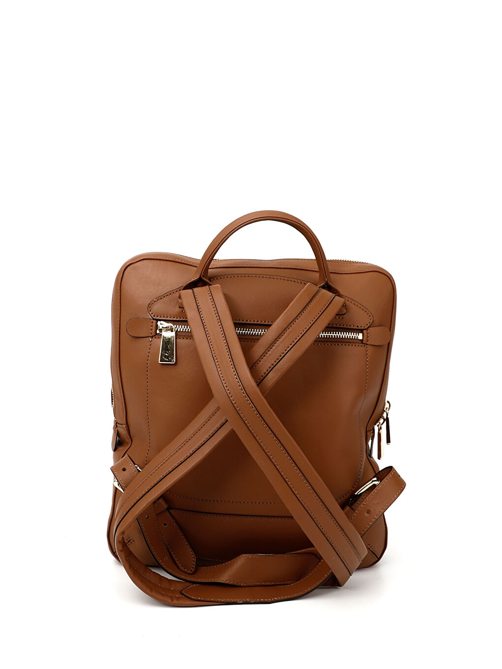 Kadın HAKİ-TABA Hakiki Deri El Ve Sırt Çantası-3