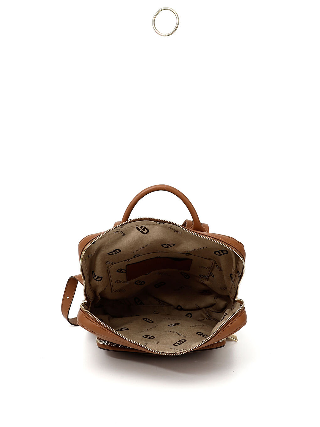 Kadın HAKİ-TABA Hakiki Deri El Ve Sırt Çantası-4