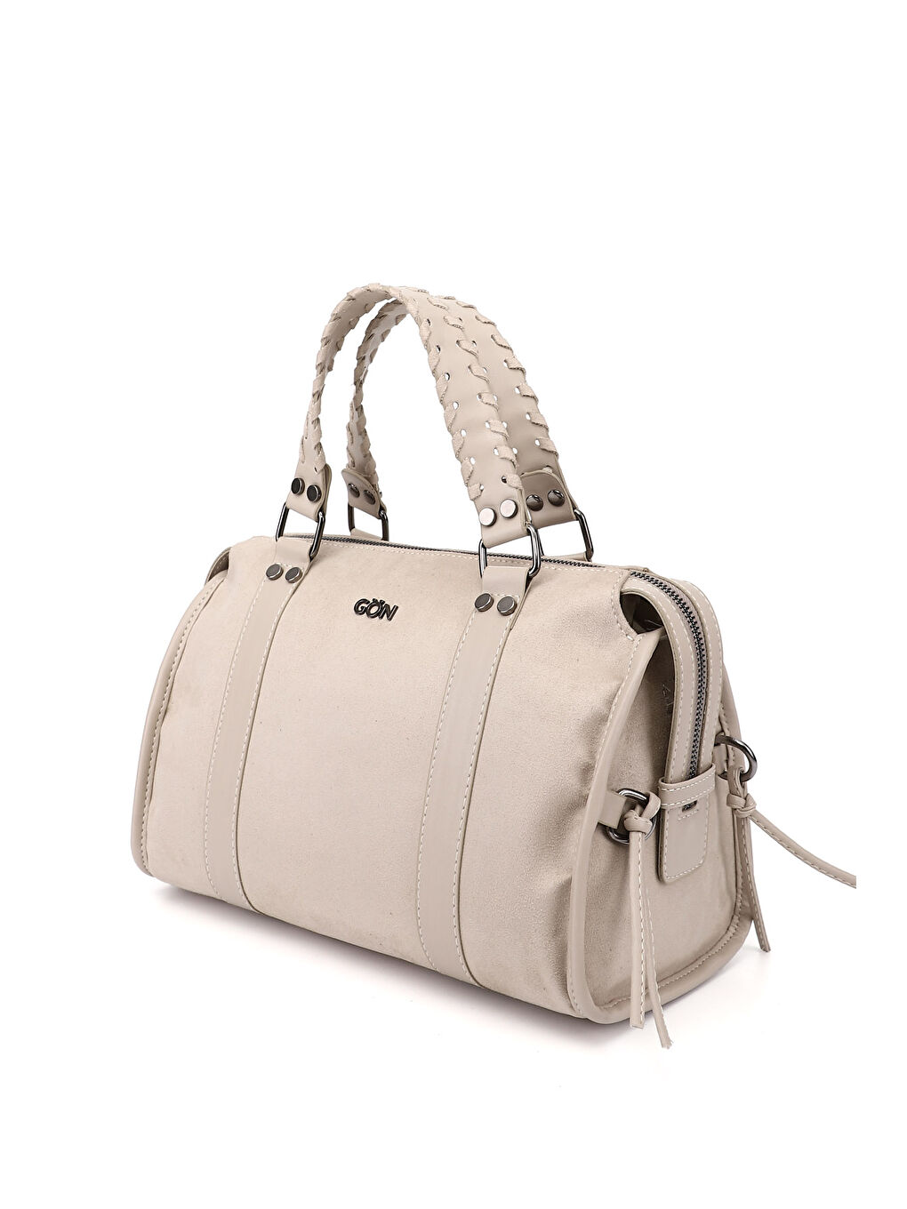 Bej Kadın BEJ Bowling El Ve Omuz Çantası-2