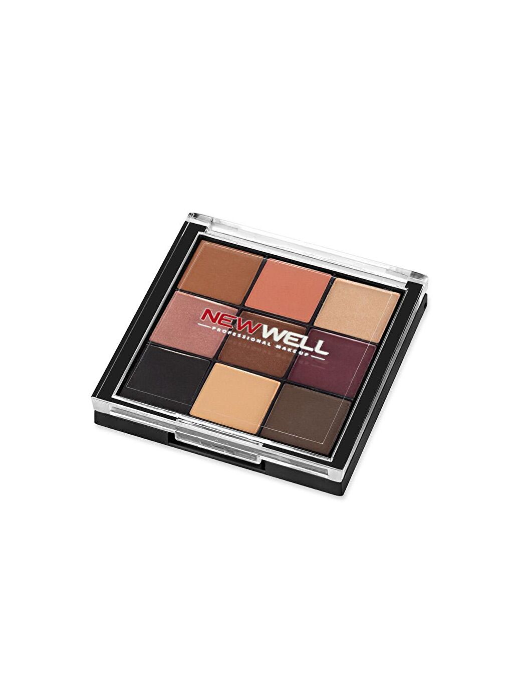 New Well Kahverengi-Turuncu Eyeshadow Palette 9 Colours No 03 - 2