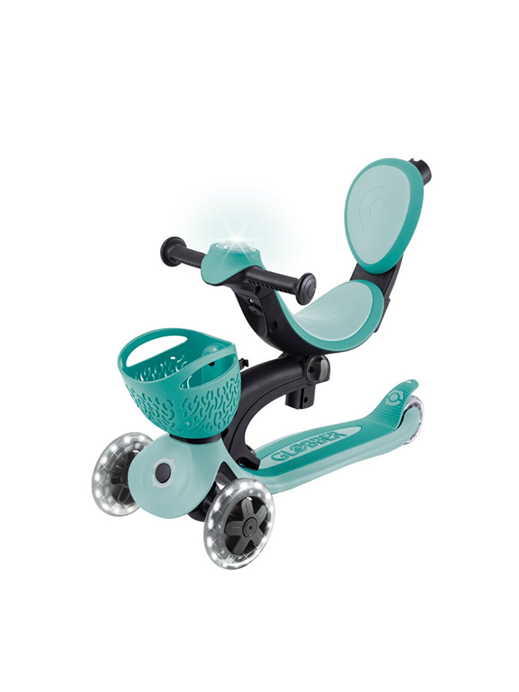 Go Up Baby 360 Işıklı Scooter Koyu Mint 844-206-3