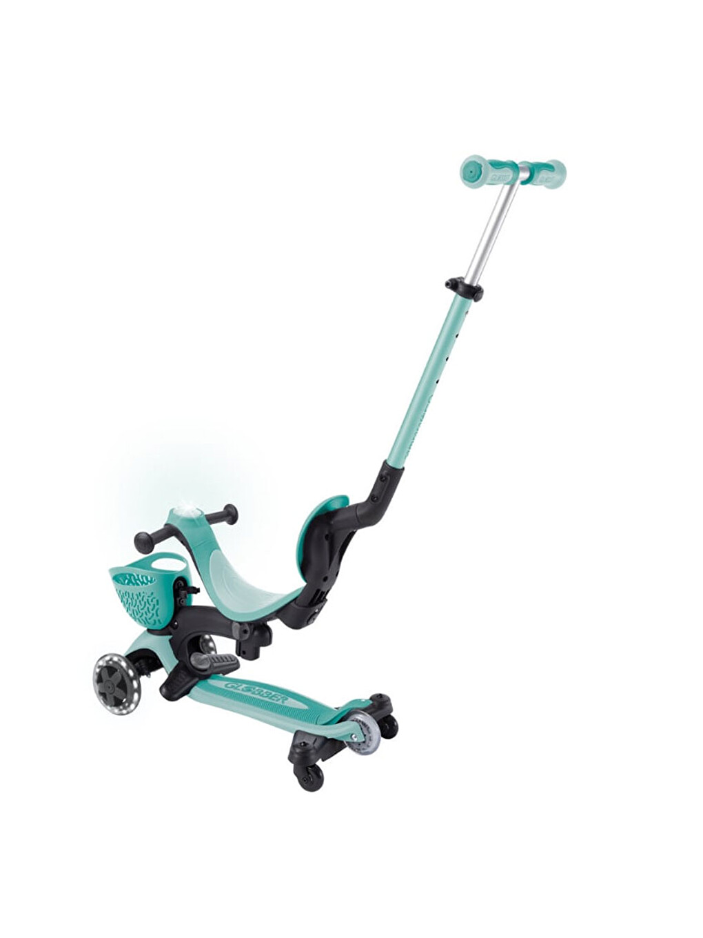 Go Up Baby 360 Işıklı Scooter Koyu Mint 844-206-4