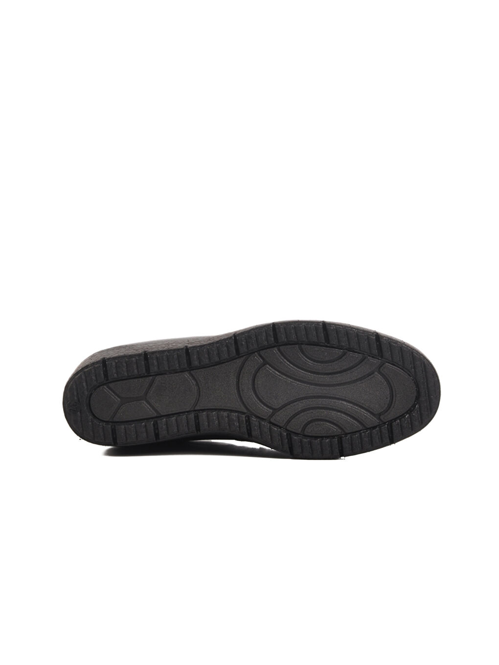 Siyah Hakiki Deri Kadın Günlük Ayakkabı BB0121 Z-4