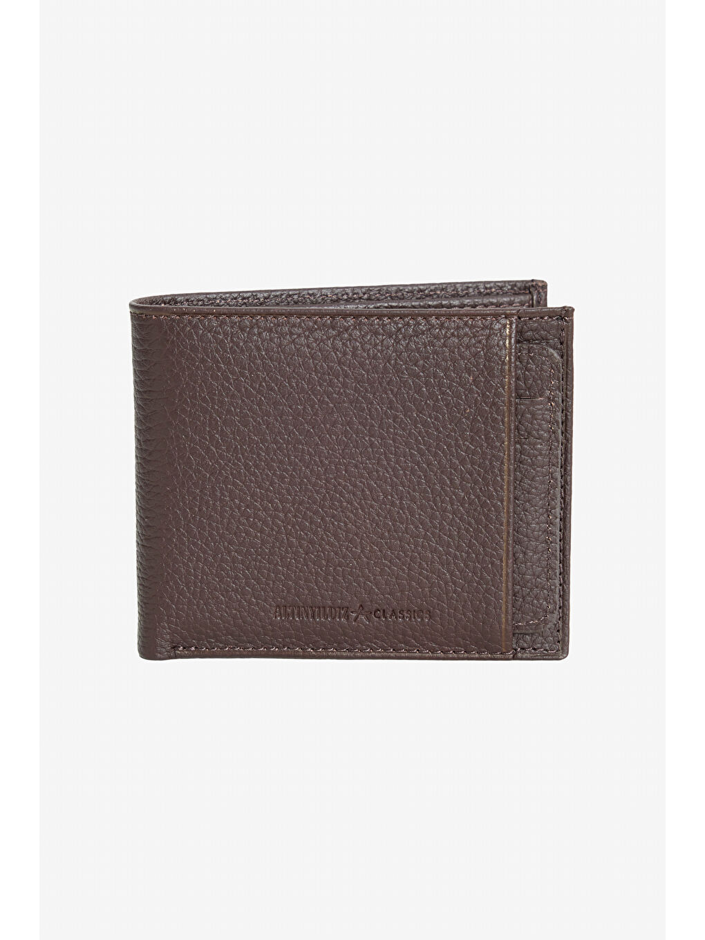 Erkek Kahverengi %100 Hakiki Deri Cüzdan-1