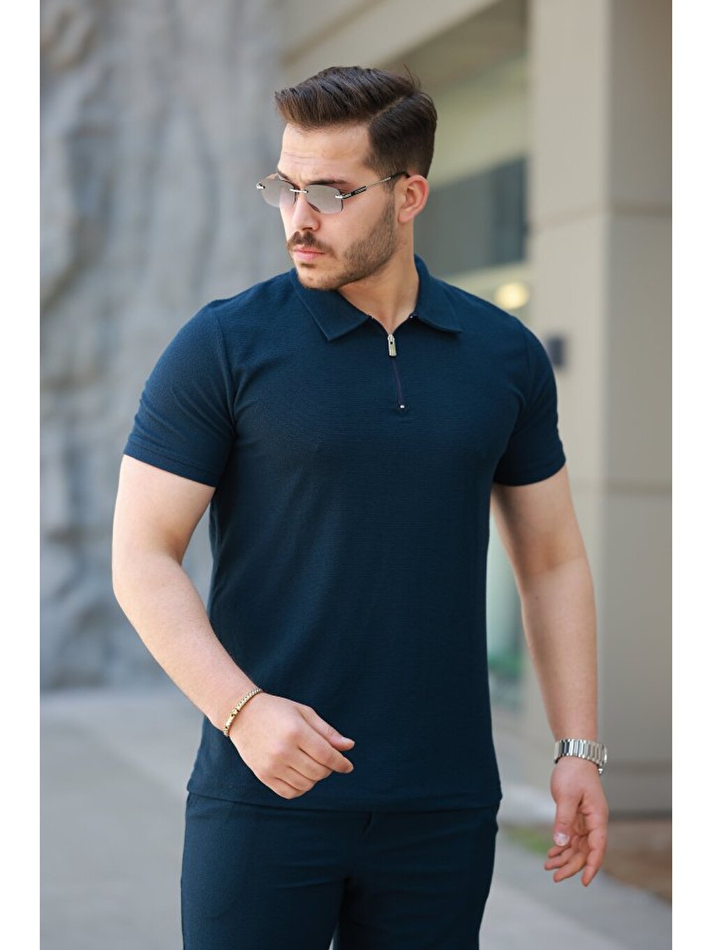 Siyah Erkek Şort Tişört Alt Üst Takım-2