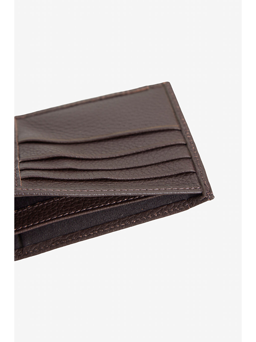 Erkek Kahverengi %100 Hakiki Deri Cüzdan-4