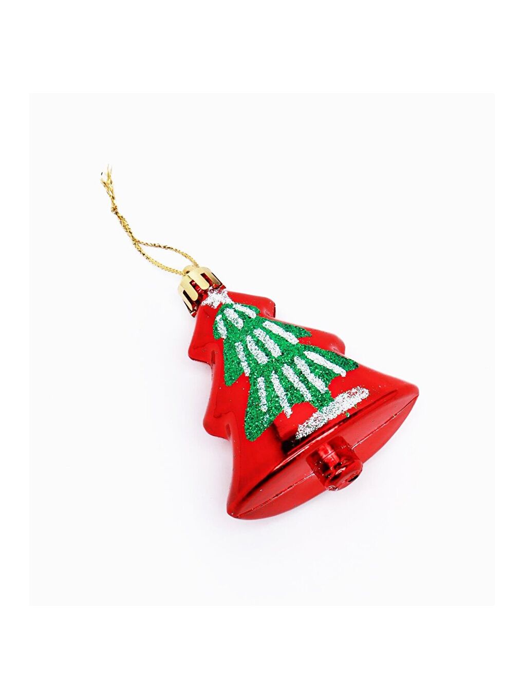 Karışık Yılbaşı Çam Ağacı Şeklinde Süs Seti – 6 Adet-2