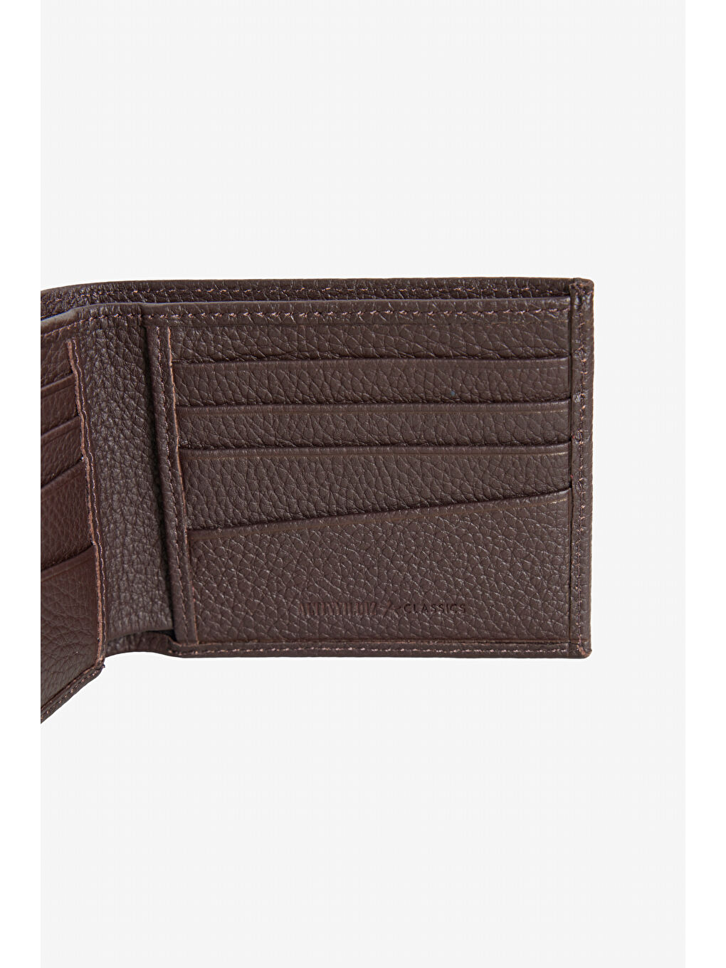 Erkek Kahverengi %100 Hakiki Deri Cüzdan-5