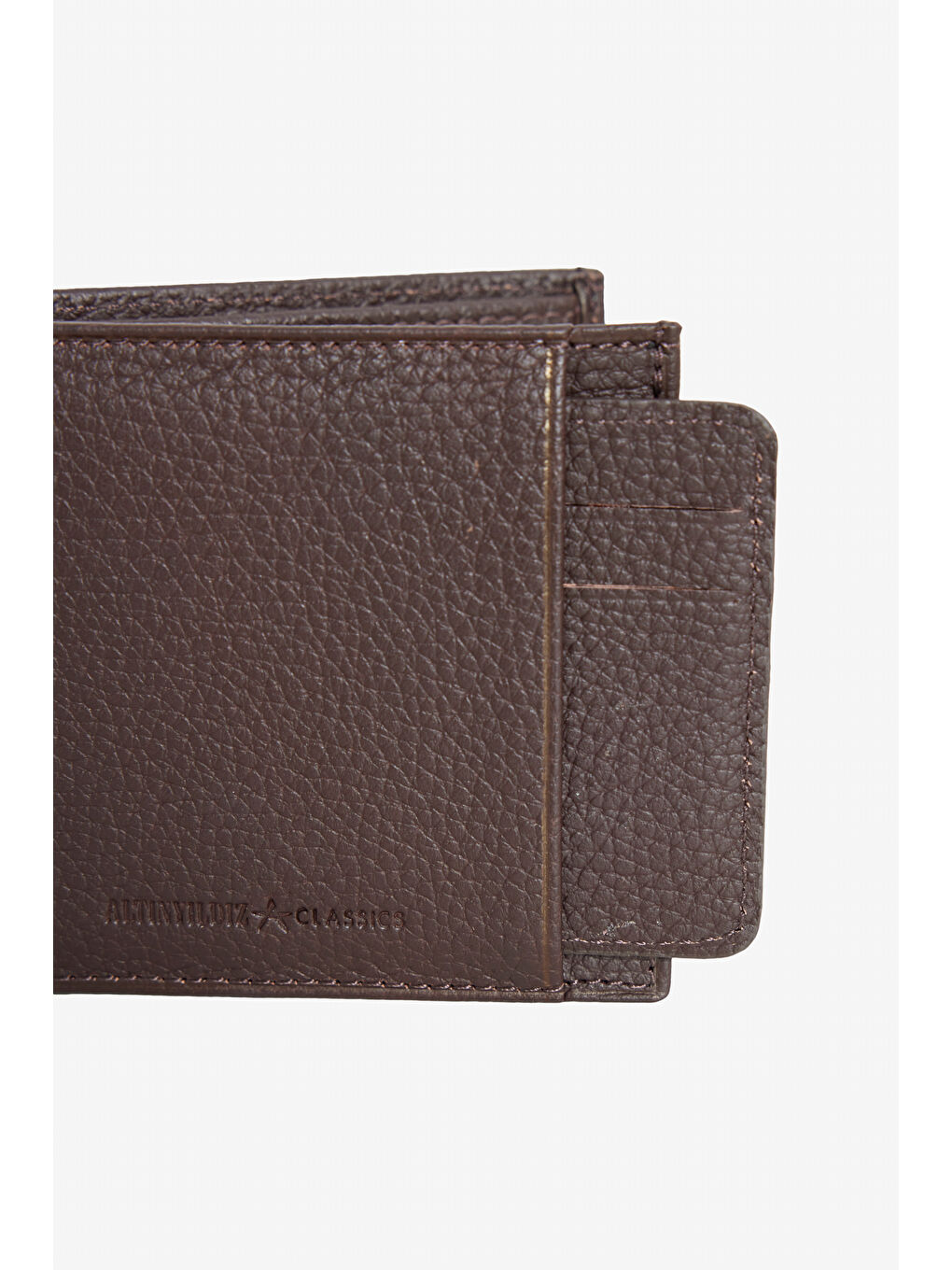 Erkek Kahverengi %100 Hakiki Deri Cüzdan-6