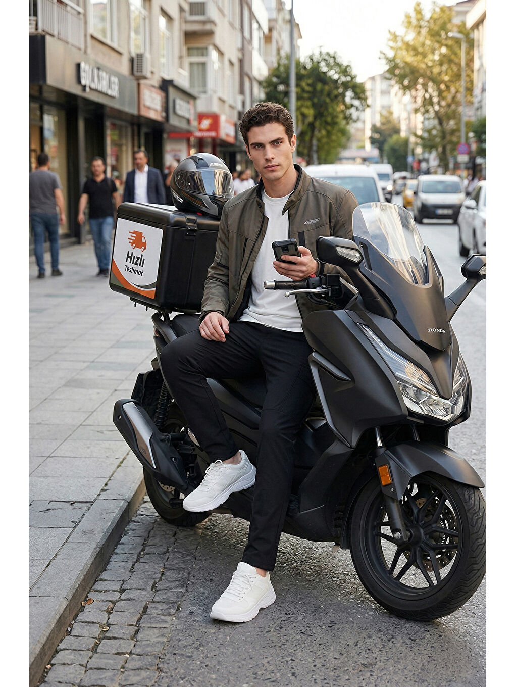 Siyah Regular Fit Normal Bel Düz Paça Pantolon 693158-1