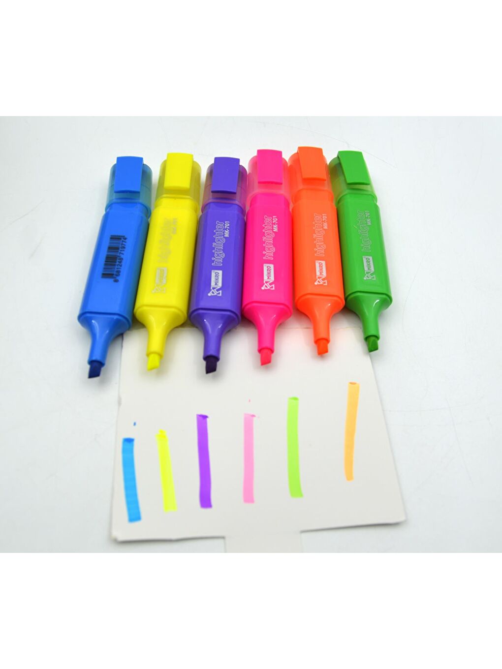 Fosforlu Kalem Canlı Renkler MK-701-2