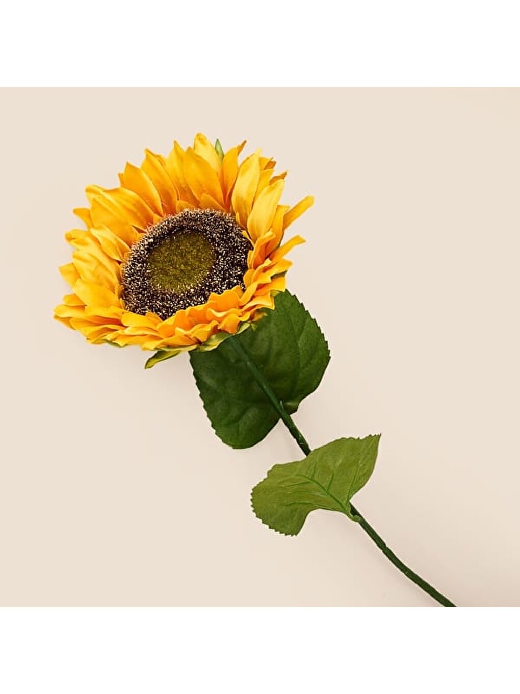Deco Ayçiçeği Yapay Dal Çiçek - Sarı - 60 cm-1