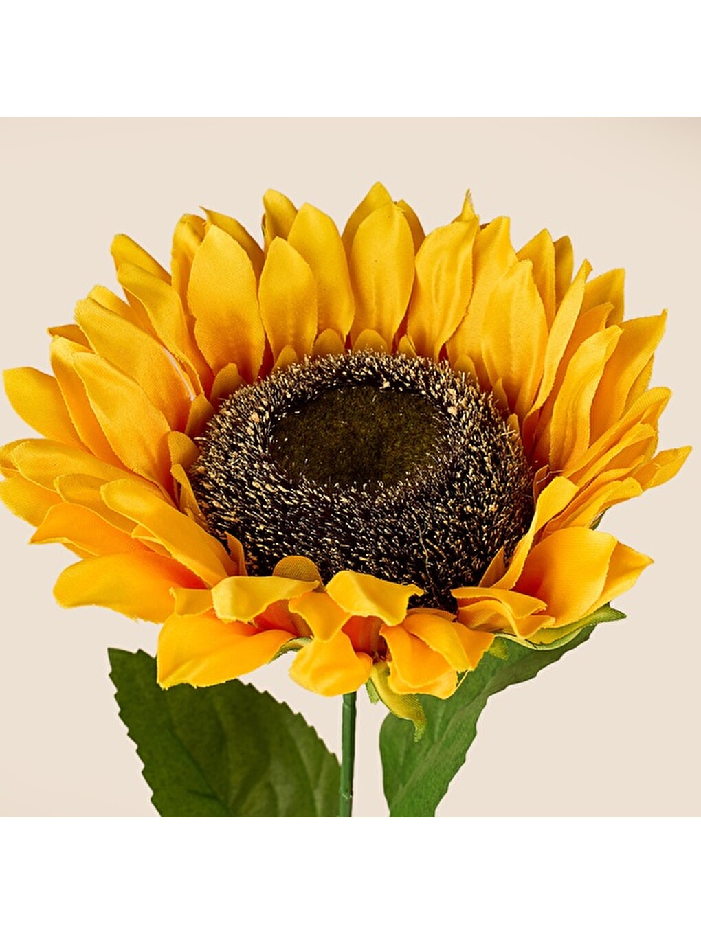 Deco Ayçiçeği Yapay Dal Çiçek - Sarı - 60 cm-2