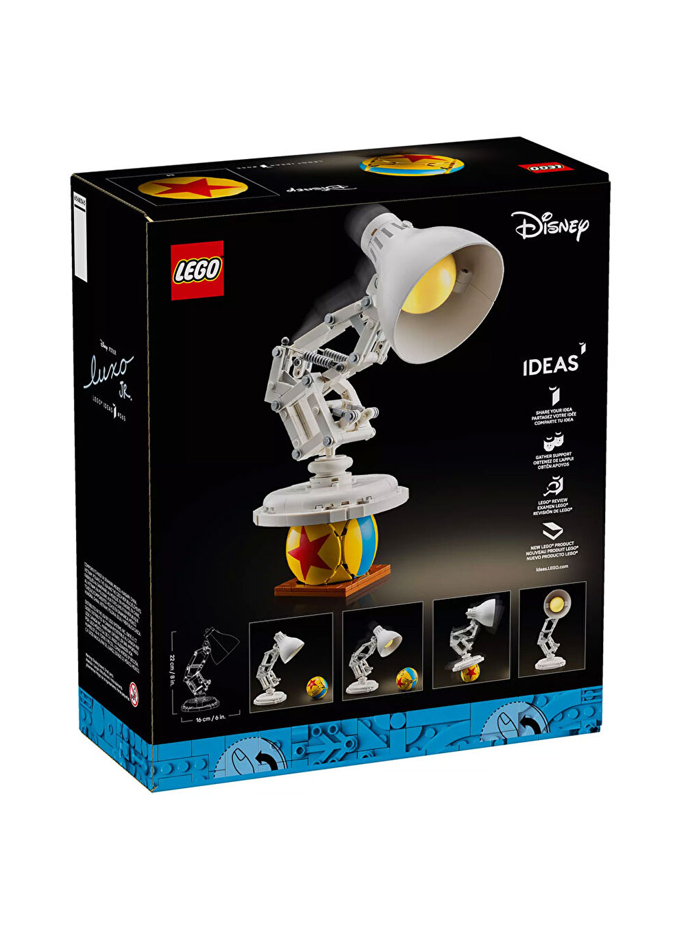 Ideas Disney Pixar Luxo Jr. 21357-3