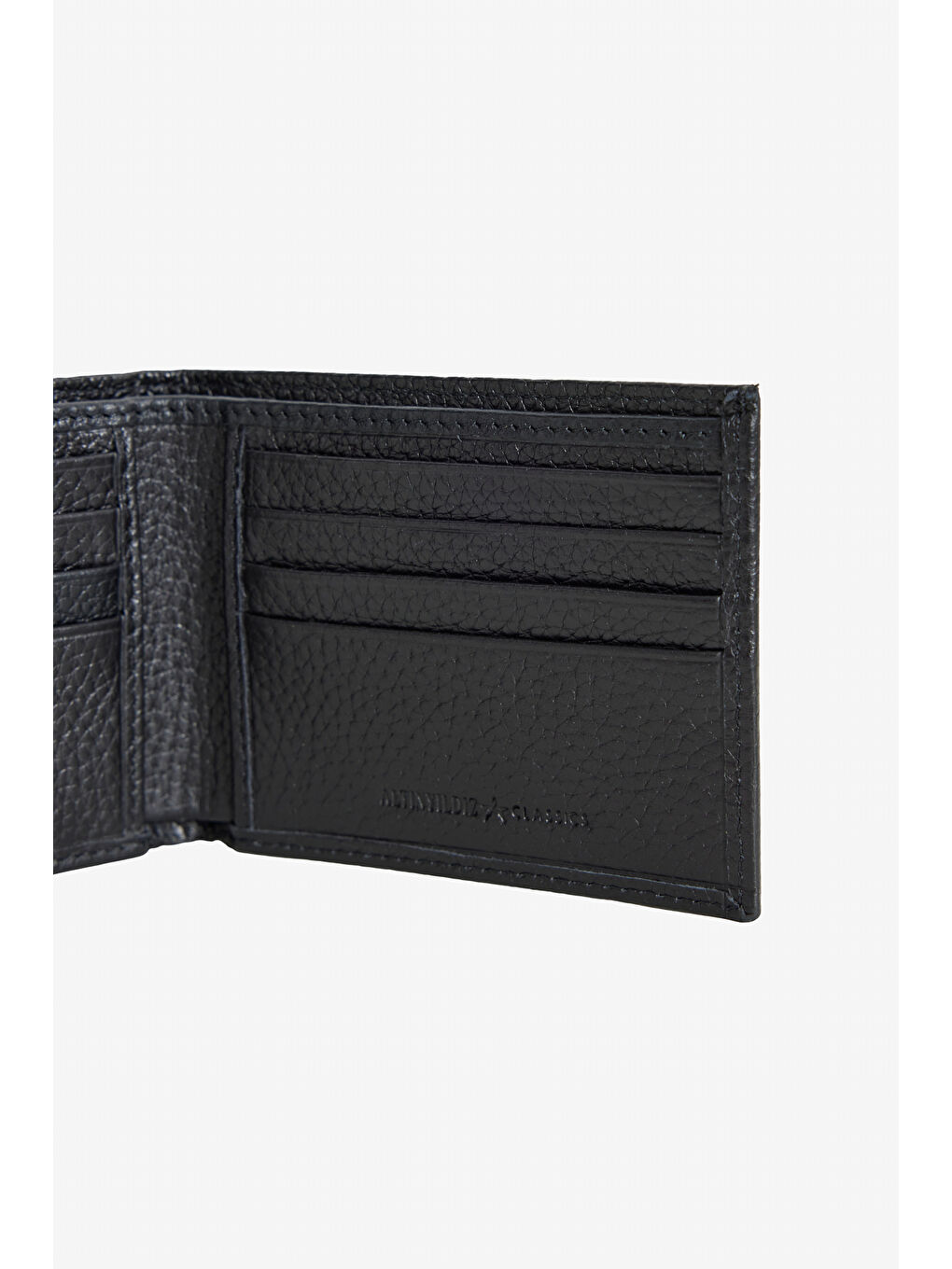 Erkek Siyah %100 Hakiki Deri Cüzdan-2