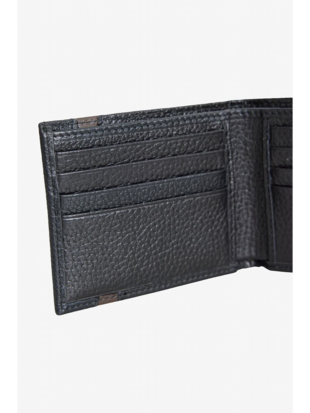 Erkek Siyah %100 Hakiki Deri Cüzdan-3