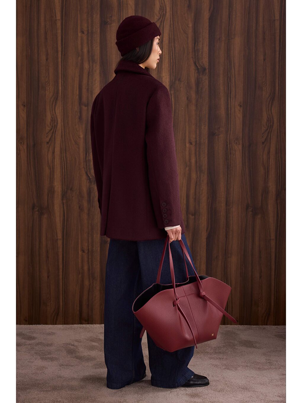 Blazer Kaban Bordo-2