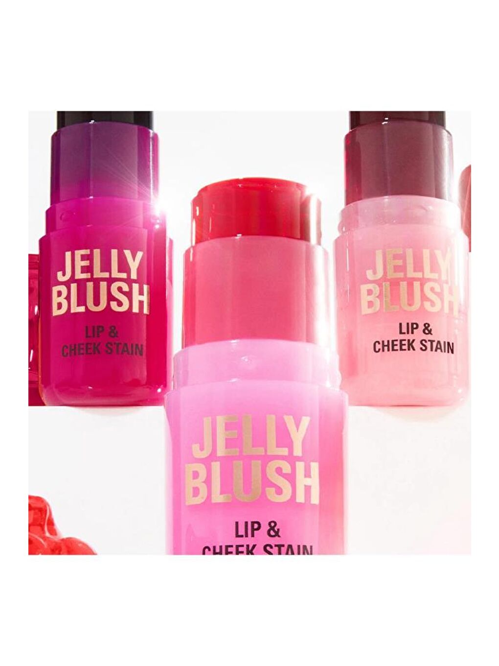 Jelly  Lıp&Cheek Straw Pınk Blush Stıck-2