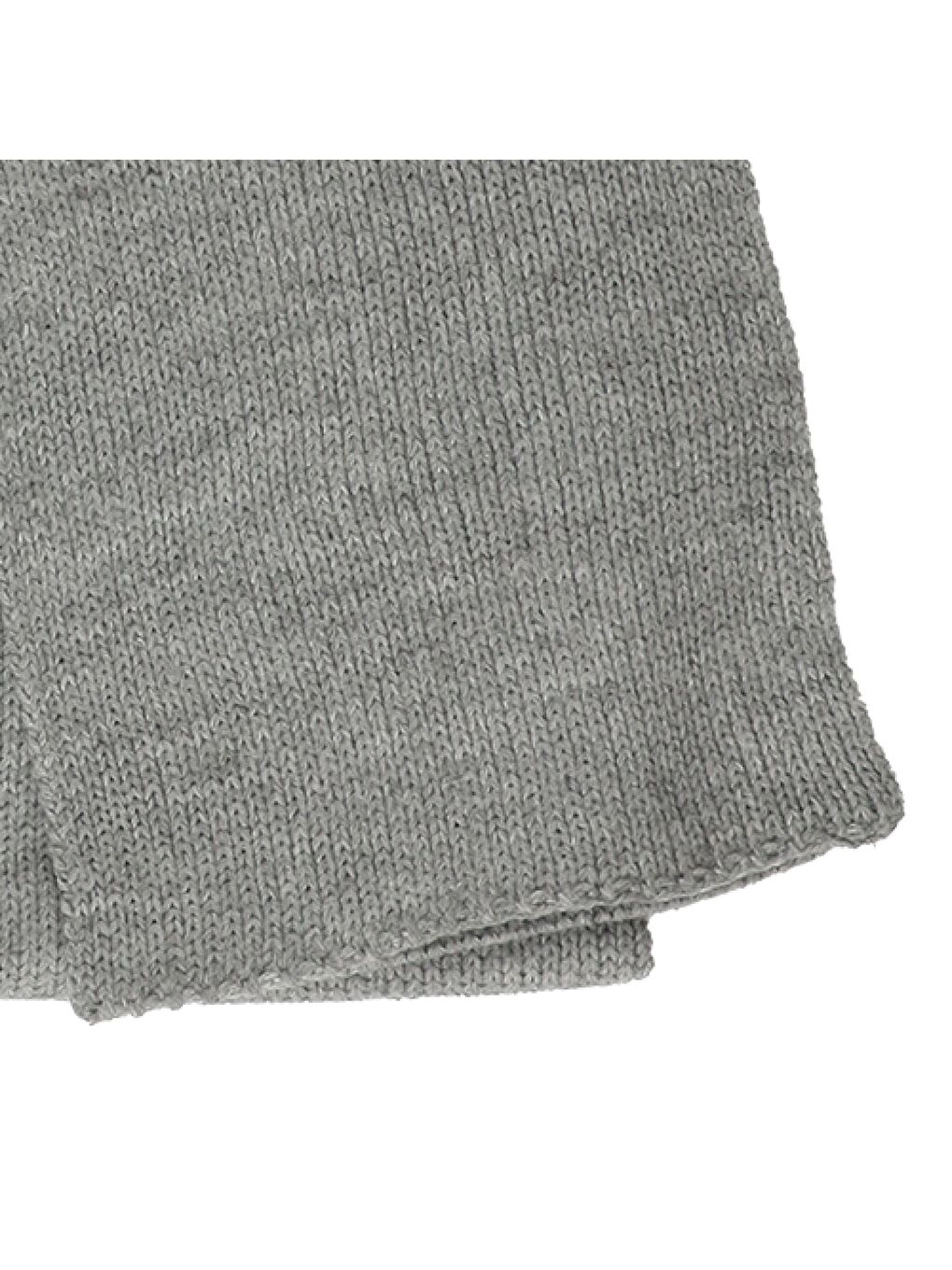 Gri Kız Çocuk Şapka Eldiven Set-4