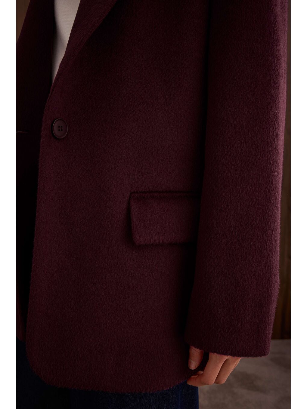 Blazer Kaban Bordo-4