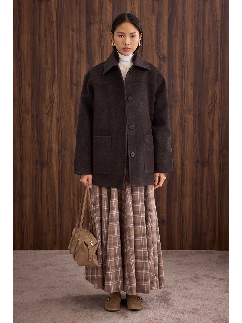 Kahverengi Basic Kaban Acı Kahve-2