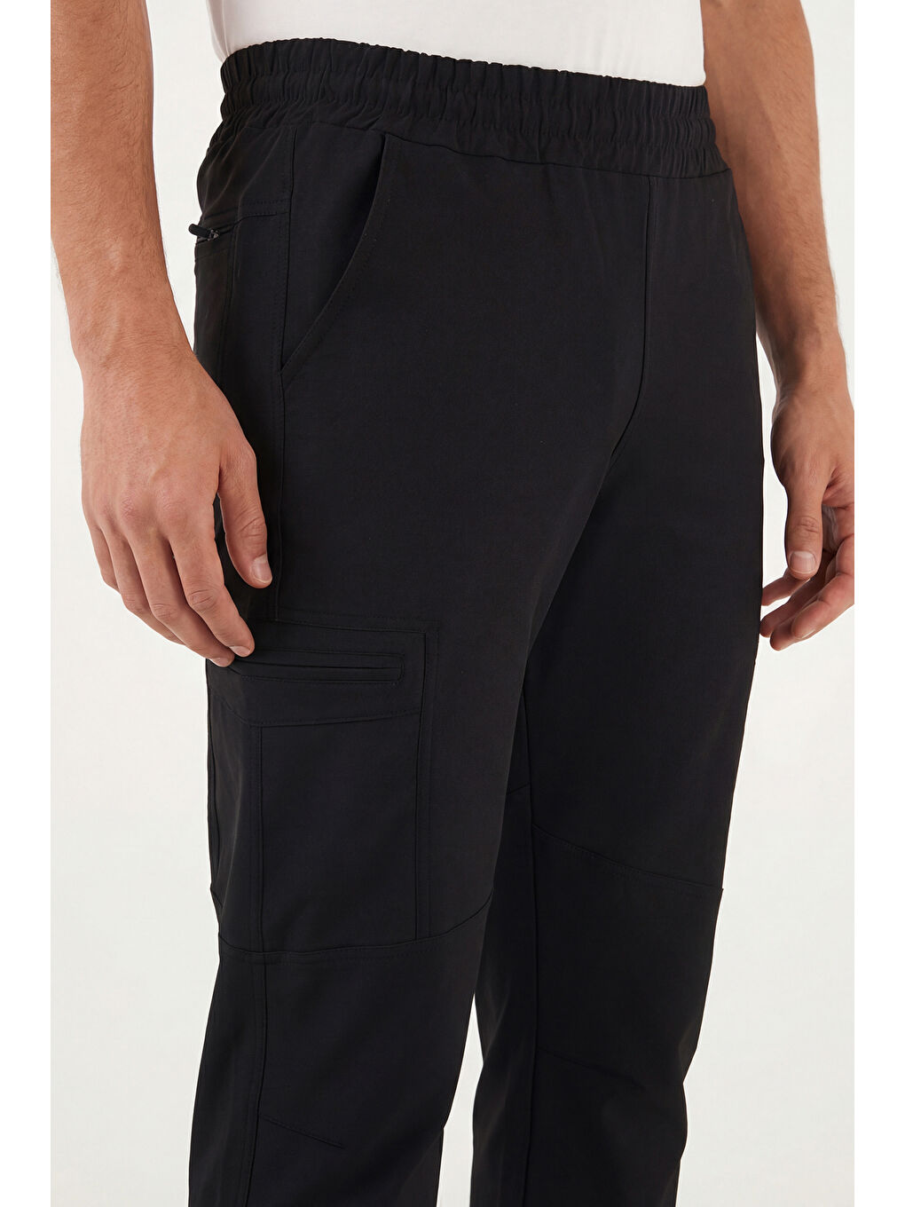 Siyah Regular Fit Normal Bel Düz Paça Pantolon 693158-5