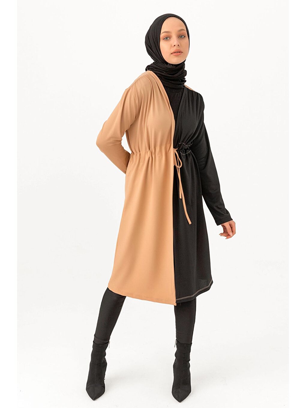 Orta Kadın Siyah Tunik Sıyah - 3757 - 3757