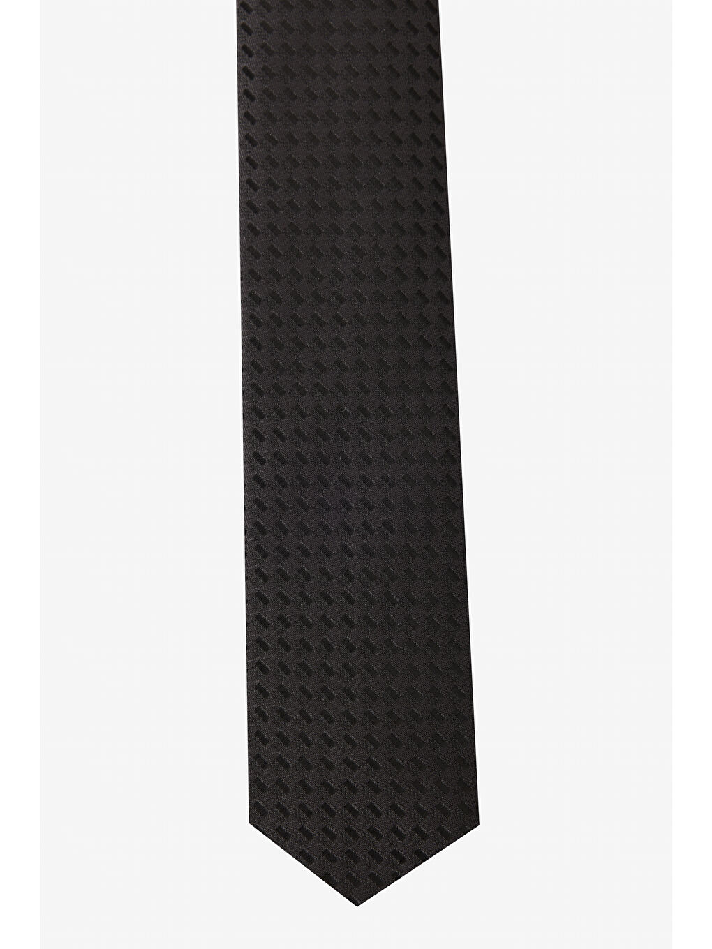 Erkek Siyah Desenli Kravat-1
