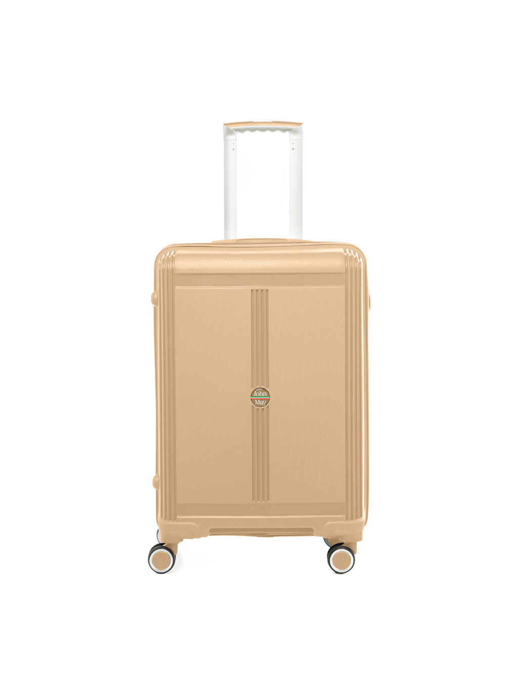 Bej Unisex JMY8101.06 PP Silikon Valiz Orta Boy 67x41x29cm Vizon