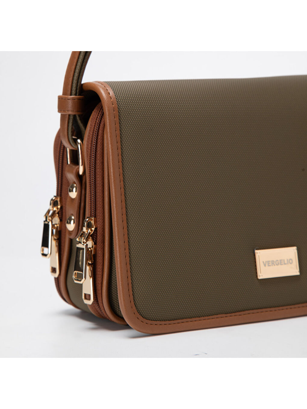 Yeşil Kadın Çapraz Çanta 027-Vergelio Bag-5