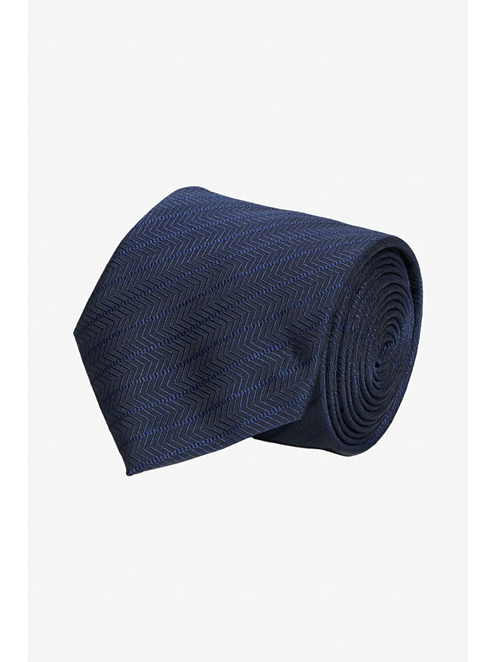 Erkek Lacivert Desenli Kravat