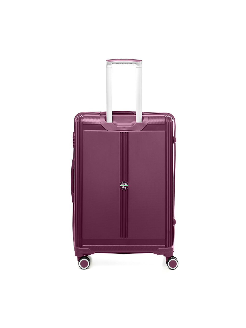 Unisex JMY8101.09 PP Silikon Valiz Büyük Boy 78 x48x32cm Mor-2