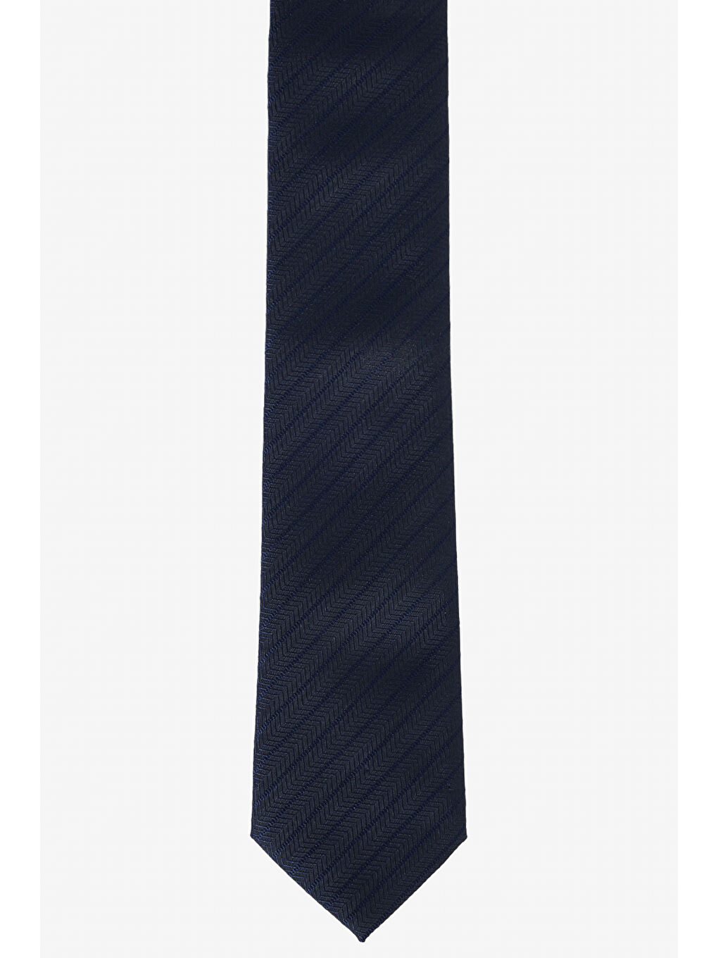Erkek Lacivert Desenli Kravat-1